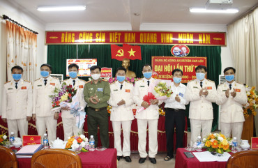 Đảng bộ Công an huyện Can Lộc tổ chức Đại hội lần thứ VIII